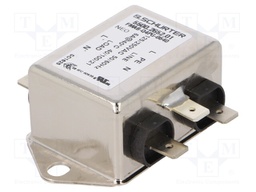 Filter: anti-interference; 250VAC; Ioper.max: 6A; Ir: 0.5mA