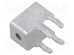 Terminal: screw terminal; THT,screw terminal; silver; Thread: M3
