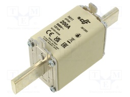 Fuse: fuse; gG; 200A; 500VAC; 250VDC; ceramic; NH1
