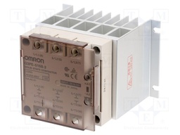 Relay: solid state; 15A; Uswitch: 100÷240VAC; 3-phase; screw type
