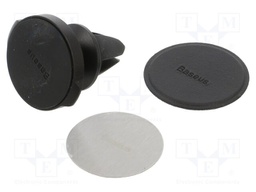 Car holder; black; air vent; Features: magnetic holder
