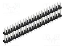 Connector: pin strips; pin header; male; PIN: 70; 2.54mm; THT; 2x35