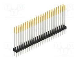 Connector: pin strips; pin header; male; PIN: 46; 2.54mm; THT; 2x23