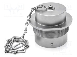 Protection cover; male; IP67,IP69K; chain; aluminum alloy