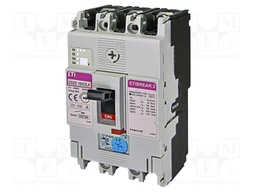 Power breaker; Poles: 3; screw type; Inom: 100A; 690VAC; IP20; MCCB