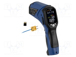 Infrared thermometer; LCD; -35÷1600°C; Accur.(IR): ±2°C; ε: 0,1÷1