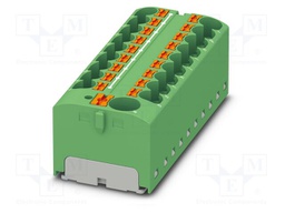 Splice terminal: rail; 32A; 450V; push-in; PA; L: 21.7mm; 0.2÷6mm2