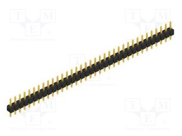 Connector: pin strips; pin header; male; PIN: 35; 2.54mm; THT; 1x35