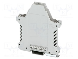 Enclosure base; with FE contact,with terminals; grey; UL94V-0