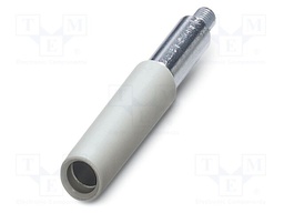 Connector: plug-in; screw terminal; L: 15mm; ways: 1; W: 6mm; H: 6mm