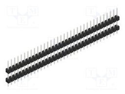 Connector: pin strips; pin header; male; PIN: 34; 2.54mm; THT; 1x34