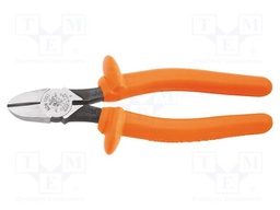 Pliers; side,cutting,insulated; hardened steel