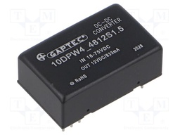 Converter: DC/DC; 10W