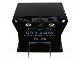 Relays accessories: power supply; on panel; -30÷80°C; Uout: 20VAC