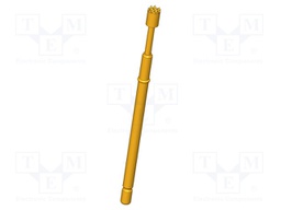 Test needle; Operational spring compression: 4mm; 8A; Ø: 2mm