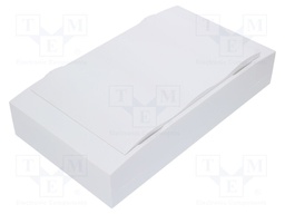Enclosure: for modular components; IP40; white; No.of mod: 36