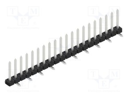 Connector: pin strips; pin header; male; PIN: 20; 2mm; SMT; 1x20