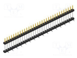 Connector: pin strips; pin header; male; PIN: 32; 2mm; SMT; 1x32