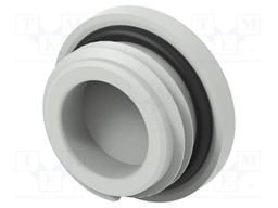 Stopper; polyamide; light grey; IP68; Entrelec; Gland: M16; 6mm