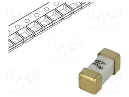 Fuse: fuse; time-lag; 3A; 125V; SMD; 6,1x2,69x2,69mm; 449