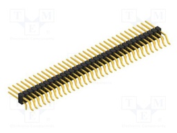 Connector: pin strips; pin header; male; PIN: 68; 2.54mm; SMT,THT