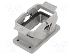 Enclosure: for HDC connectors; Han® B,Rear Fit; size 10B; IP65