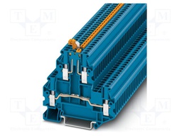 Splice terminal: rail; PA; L: 64.4mm; terminals: 4; W: 5.2mm