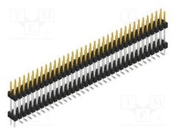Connector: pin strips; pin header; male; PIN: 70; 2.54mm; SMT; 2x35