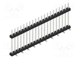 Connector: pin strips; pin header; male; PIN: 20; 2mm; SMT; 1x20