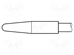 Tip; conical; 3mm; longlife