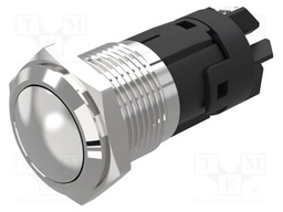 Switch: vandal resistant; Pos: 2; SPDT; 3A/240VAC; 3A/240VDC; ON-ON