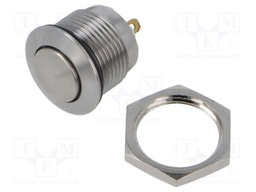 Switch: vandal resistant; Pos: 2; SPST; 0.1A/48VDC; IP67; OFF-ON