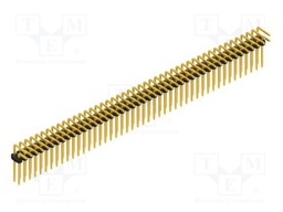 Connector: pin strips; pin header; male; PIN: 92; 2mm; THT; 2x46