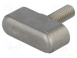 Knob wing; Ext.thread: M6; 16mm; stainless steel; W: 30mm