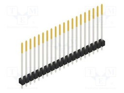 Connector: pin strips; pin header; male; PIN: 20; 2.54mm; THT; 1x20