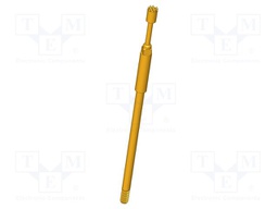 Test needle; Operational spring compression: 4mm; 8A; Ø: 2mm; 5N