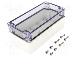 Enclosure: multipurpose; X: 80mm; Y: 160mm; Z: 65mm; EURONORD; grey