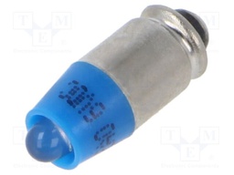 LED lamp; blue; 6VDC; No.of diodes: 1