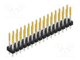 Connector: pin strips; pin header; male; PIN: 32; 2.54mm; THT; 2x16