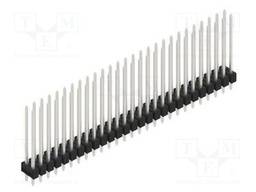 Connector: pin strips; pin header; male; PIN: 54; 2.54mm; THT; 2x27