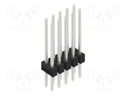 Connector: pin strips; pin header; male; PIN: 10; 2.54mm; THT; 2x5