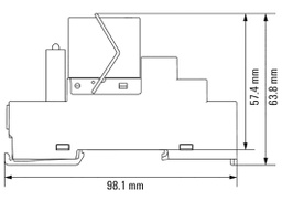Relay: interface; DPDT; Ucoil: 24VDC; 6A; DIN; Variant: Relay set
