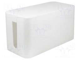 Cable box; Width: 115mm; L: 235mm; H: 120mm; Colour: white