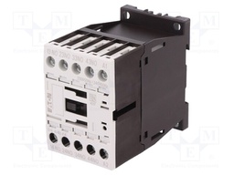 Contactor: 4-pole; NO x4; 230VAC; 4A; DIN; DILA-40; screw terminals