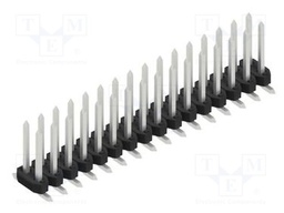 Connector: pin strips; pin header; male; PIN: 32; 2mm; SMT; 2x16