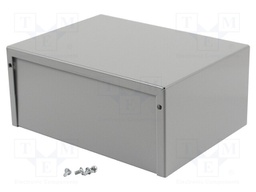 Enclosure: multipurpose; X: 152mm; Y: 203mm; Z: 89mm; 1411; aluminium