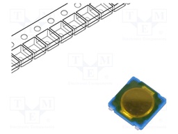 Microswitch TACT; SPST-NO; Pos: 2; 0.05A/12VDC; SMT; 1.6N; 0.55mm