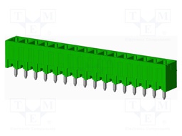 Connector: pluggable terminal block; socket; male; straight; THT