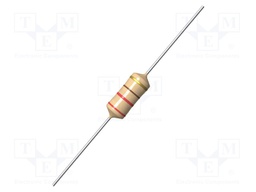 Inductor: wire; THT; 1000uH; 400mA; 4.2Ω; Ø6x16mm; ±5%; Leads: axial