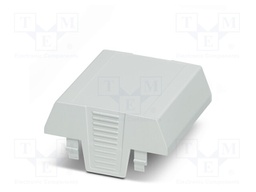 Cover; for enclosures; UL94HB; Series: EH 67,5; Mat: ABS; grey